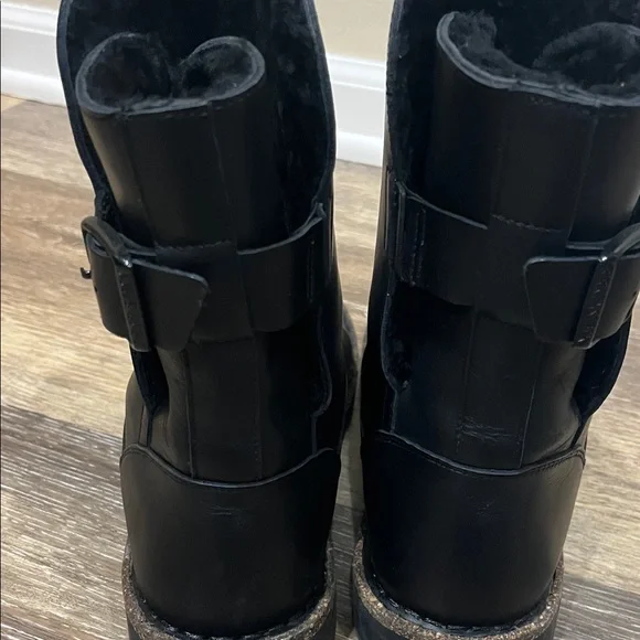 Birkenstock Black Leather Boots - Picture 5 of 16